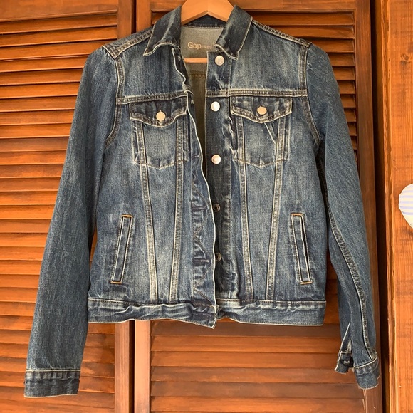 LAST CHANCE GAP Icon 1969 Vintage Denim Jacket S - Picture 1 of 13